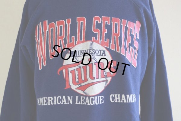画像6: 1980s Champion Minnesota Twins スウェット  表記L