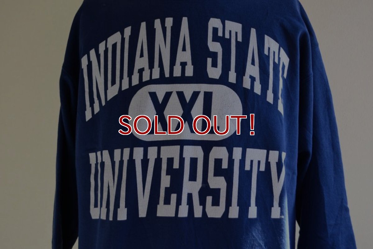 画像7: 1990s Champion カレッジスウェット　 INDIANA STATE UNIVERSITY　 表記M  (7)