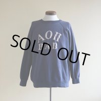 1960s フロッキースウェット　 AOΠ DAD　 実寸ML 