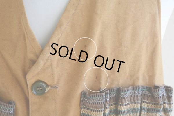 画像9: 1960s〜 FALCON BRAND ハンティングベスト　 表記L 