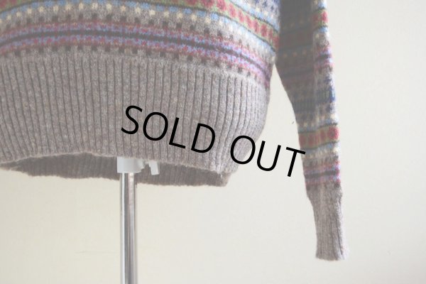 画像9: ALAN FLUSSER フェアアイルセーター  表記XL