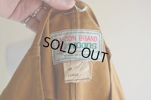 画像5: 1960s〜 FALCON BRAND ハンティングベスト　 表記L 