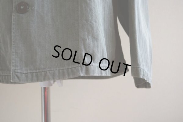 画像9: 1940-50s US.ARMY M-47 HBTユーティリティシャツ　 実寸M 