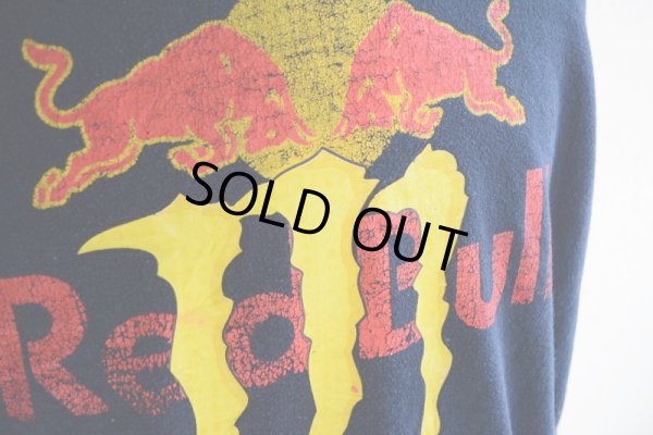 画像7: MONSTER × RedBull スウェットパーカー  表記L