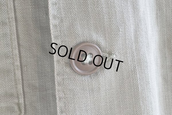 画像7: 1940-50s US.ARMY M-47 HBTユーティリティシャツ　 実寸M 