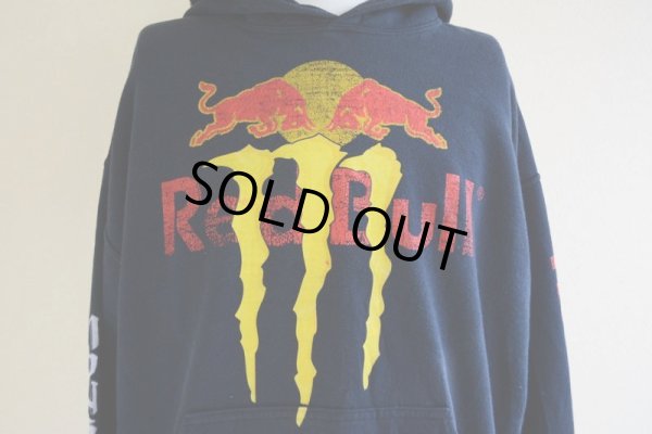 画像6: MONSTER × RedBull スウェットパーカー  表記L