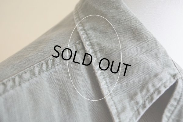 画像11: 1940-50s US.ARMY M-47 HBTユーティリティシャツ　 実寸M 