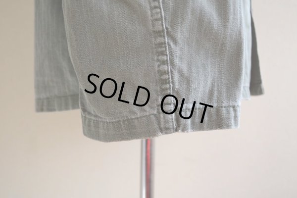 画像10: 1940-50s US.ARMY M-47 HBTユーティリティシャツ　 実寸M 