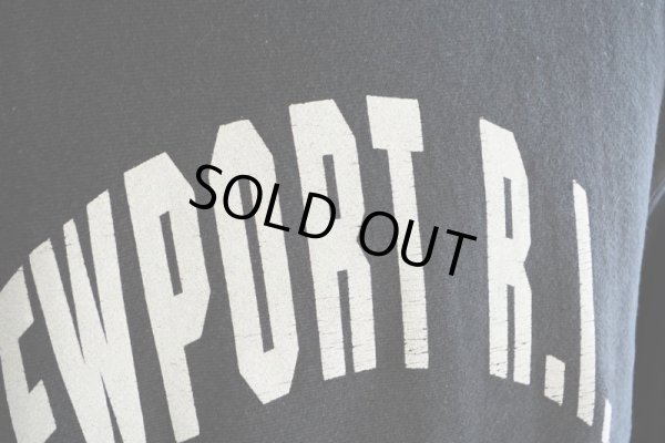 画像8: 1980-90s NEWPORT R.I. スウェット  REVERSE WEAVEスタイル  表記L