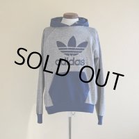 1980s adidas ツートンスウェットパーカー　 表記L 