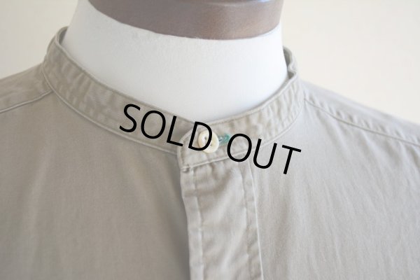 画像7: 1990s TOMMY HILFIGER ノーカラーシャツ  表記L