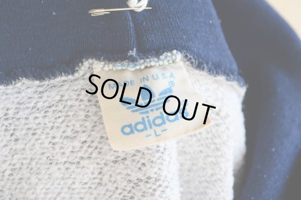 画像5: 1980s adidas ツートンスウェットパーカー  表記L