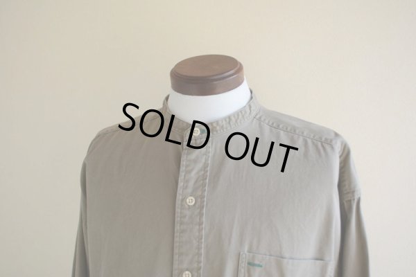 画像6: 1990s TOMMY HILFIGER ノーカラーシャツ  表記L