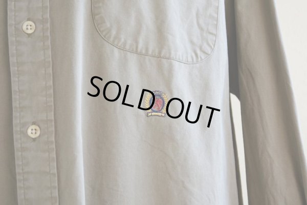 画像8: 1990s TOMMY HILFIGER ノーカラーシャツ  表記L