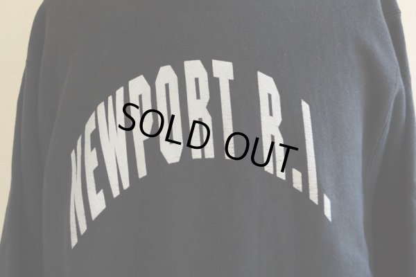 画像7: 1980-90s NEWPORT R.I. スウェット  REVERSE WEAVEスタイル  表記L