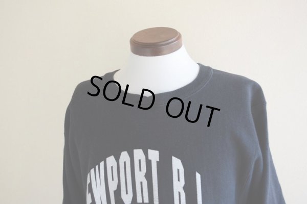 画像5: 1980-90s NEWPORT R.I. スウェット  REVERSE WEAVEスタイル  表記L