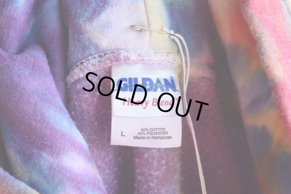 画像9: タイダイスウェットパーカー  表記L