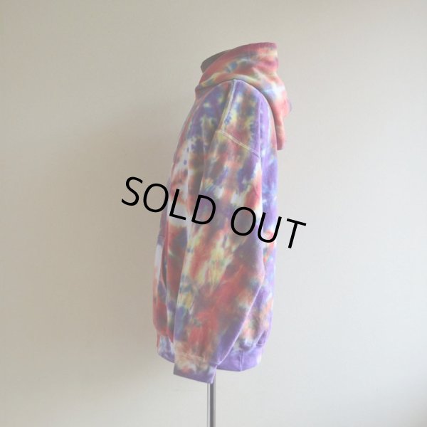 画像4: タイダイスウェットパーカー  表記L