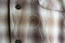 画像14: 1950s PENDLETON ウールシャツ　 オンブレーチェック　 表記M  (14)