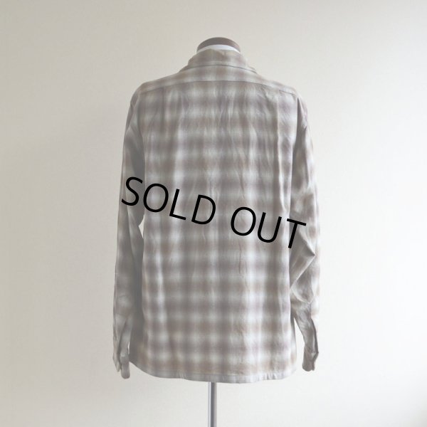 画像3: 1950s PENDLETON ウールシャツ　 オンブレーチェック　 表記M 