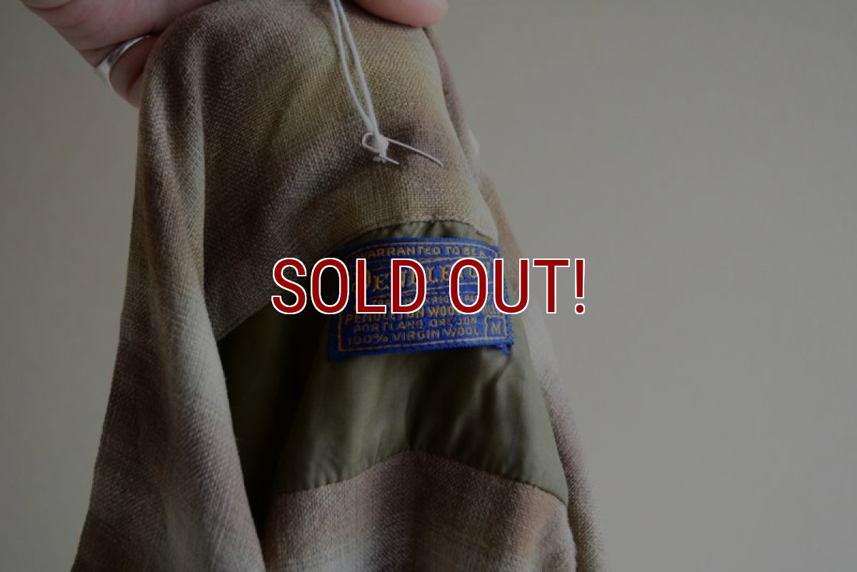 画像5: 1950s PENDLETON ウールシャツ　 オンブレーチェック　 表記M  (5)