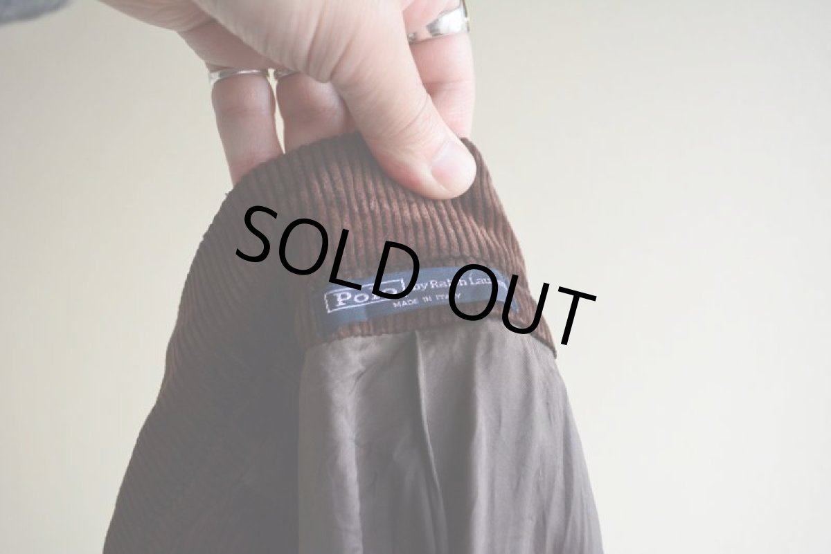 画像5: Polo RalphLauren 太畝コーデュロイジャケット　 MADE IN ITALY　 表記54R  (5)