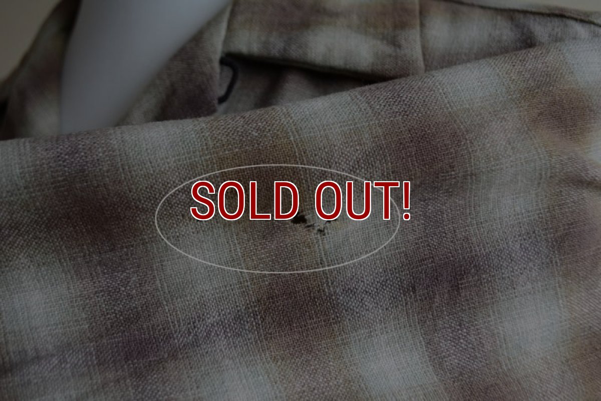 画像16: 1950s PENDLETON ウールシャツ　 オンブレーチェック　 表記M  (16)