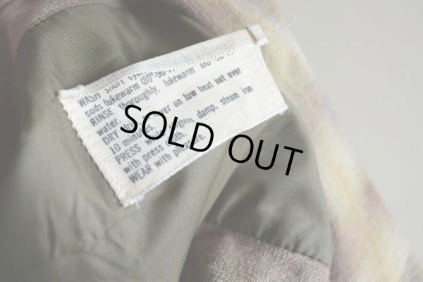 画像6: 1950s PENDLETON ウールシャツ　 オンブレーチェック　 表記M 