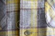 画像12: 1950s PENDLETON ウールシャツ　 YEL×GRY　 表記M 