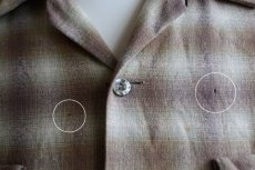 画像10: 1950s PENDLETON ウールシャツ　 オンブレーチェック　 表記M  (10)