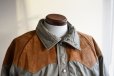 画像9: 1970s Woolrich レザーヨークダウンジャケット　 表記L 