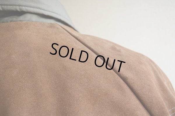 画像15: 1970s Woolrich レザーヨークダウンジャケット　 表記L 