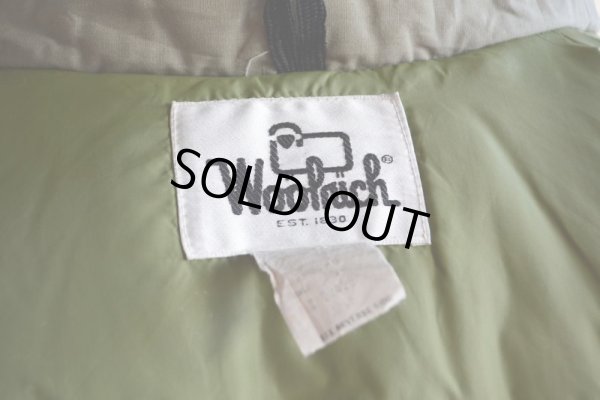 画像6: 1970s Woolrich レザーヨークダウンジャケット　 表記L 