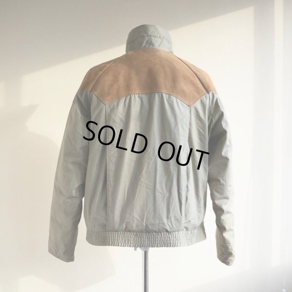 画像3: 1970s Woolrich レザーヨークダウンジャケット　 表記L 