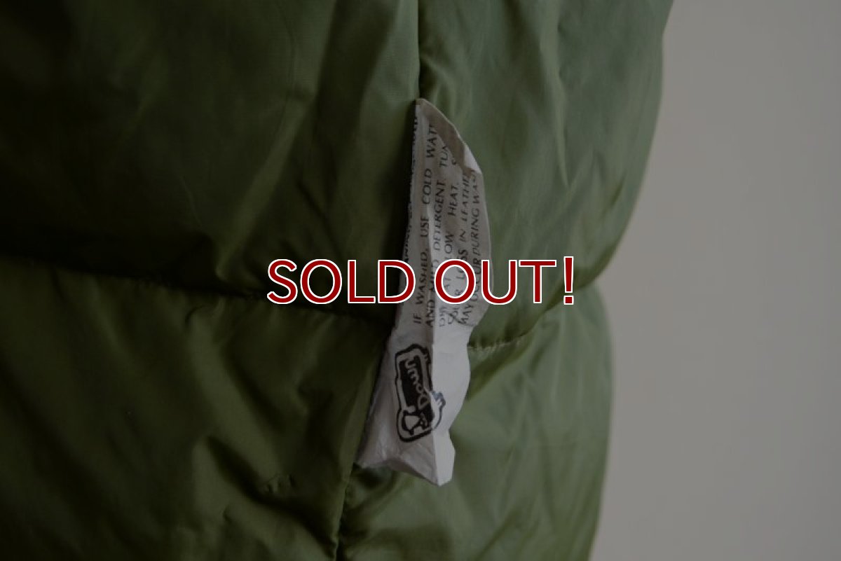 画像16: 1970s Woolrich レザーヨークダウンジャケット　 表記L  (16)