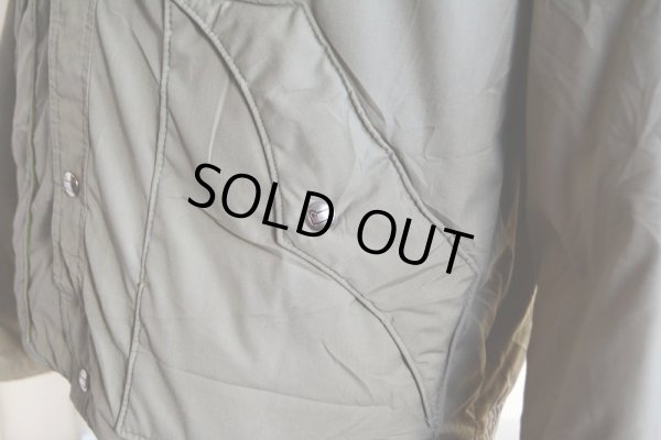 画像11: 1970s Woolrich レザーヨークダウンジャケット　 表記L 