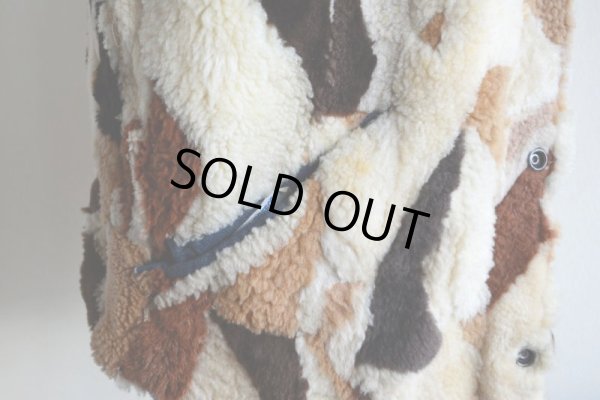 画像17: VINTAGE デニムボアジャケット  ムートンボアライナー  実寸ML