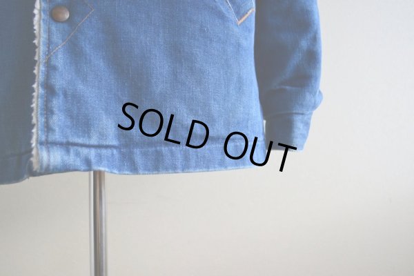 画像12: 1970s WRANGLER デニムボアランチコート　 表記M 