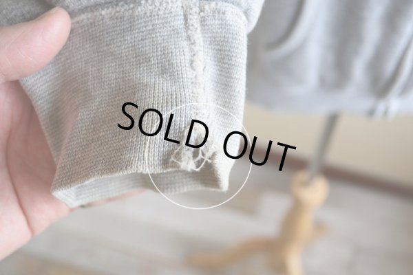 画像18: 〜1960s HANES WIND SHIELD 裏サーマルジップパーカー　 表記L 