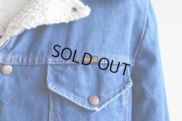 画像9: 1970s WRANGLER デニムボアランチコート　 表記M 