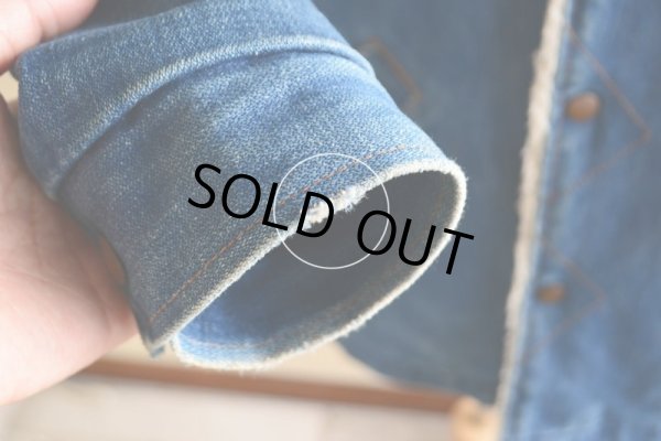 画像16: 1970s WRANGLER デニムボアランチコート　 表記M 