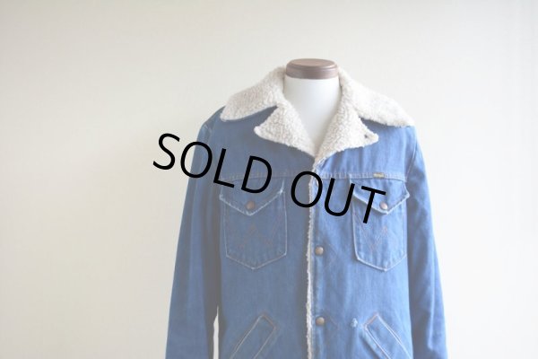 画像7: 1970s WRANGLER デニムボアランチコート　 表記M 