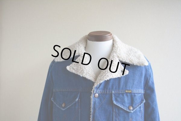 画像8: 1970s WRANGLER デニムボアランチコート　 表記M 