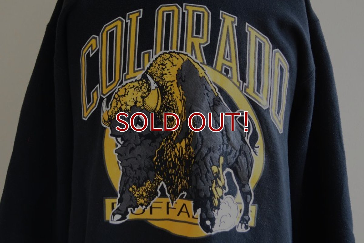 画像7: 1980s-90s COLORADO BUFFALOES スウェット　 表記L  (7)