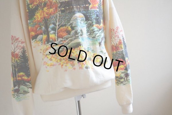 画像9: 紅葉スウェット  MADE IN USA  表記ONE SIZE