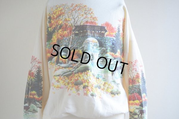 画像8: 紅葉スウェット  MADE IN USA  表記ONE SIZE