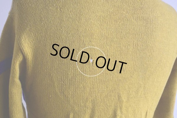 画像14: 1950s ELLERMAN Co. レタードカーディガン  実寸S