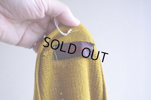 画像5: 1950s ELLERMAN Co. レタードカーディガン  実寸S