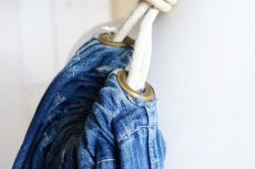 画像4: 1940s US.MILITARY デニムランドリーバッグ  (4)