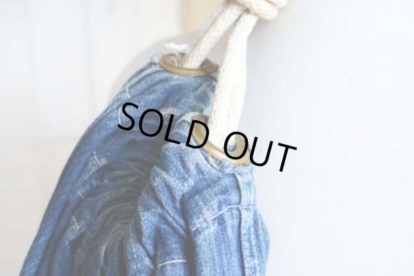 画像4: 1940s US.MILITARY デニムランドリーバッグ